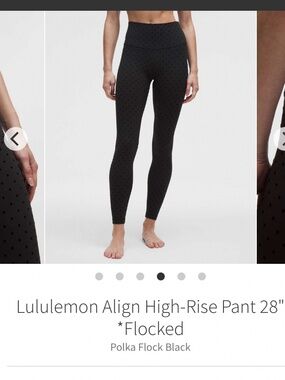 Lululemon Align Polka Flock size 8 NWT